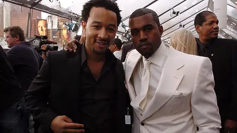 John Legend and Kanye West 