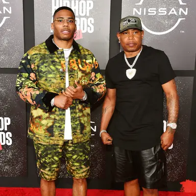 BET Hip Hop Awards 2021 | Red Carpet Nelly and City Spud | 1080 x 1080