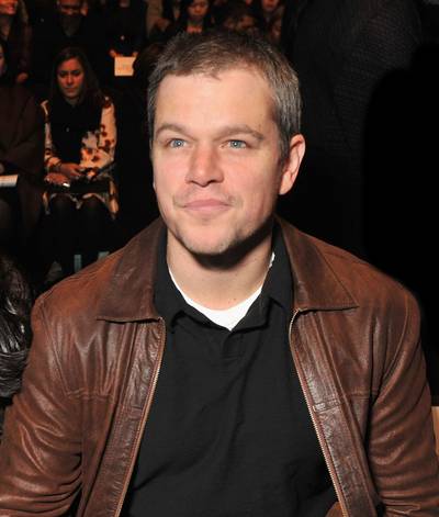 Matt Damon: October 8 - The prolific actor celebrates his 42nd birthday.  (Photo: Stephen Lovekin/Getty Images for Mercedes-Benz Fashion Week)