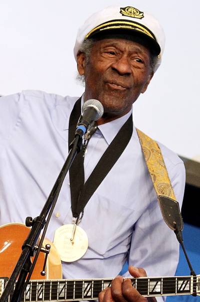 Chuck Berry: October 18 - The rock 'n' roll pioneer turns 87 this week.   (Photo: Marc Andrew Deley/Getty Images)