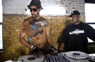 Wu-Star - Only BET can bring you two legendary producers, RZA and Premier, at the same damn time. (Photo: Derek Reed / Picture Group / BET)