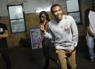 Childish Gambino - Some of you might be wondering why this guy Childish Gambino, aka Donald Glover, looks so familiar. That's because the rapper/actor/screenwriter plays Troy Barnes on the NBC comedy&nbsp;Community. Between acting and screenwriting for the hit show&nbsp;30 Rock, the multi-faceted Atlanta native spends his spare time in the recording booth penning songs like "Fire Fly" and "Freaks and Geeks." (Photo: Derek Reed / Picture Group / BET)