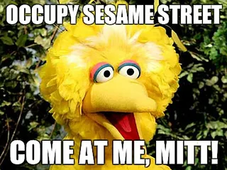 Occupy Sesame Street - (Photo: Quickmeme.com)