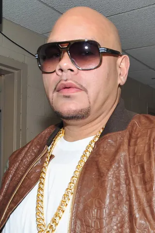 Fat Joe Connects with Cut Master Style Before Hip Hop Awards - Fat Joe poses waits backstage for Cut Master Style during the 2012 BET Hip Hop Awards at Boisfeuillet Jones Atlanta Civic Center on September 29, 2012 in Atlanta, Georgia. (Photo: Moses Robinson/Getty Images for BET)