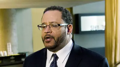 Michael Eric Dyson Condemns Tim Allen's N-Word Rant - Georgetown Professor Michael Eric Dyson&nbsp;criticized&nbsp;actor Tim Allen for saying that a white comic not being able to use the n-word is a step back. On MSNBC, Dyson said Allen was attempting &quot;to re-assume the appropriate privilege of whiteness, which is to dictate the terms of the debate.&quot; He continued, “Here’s a general rule of thumb to follow when using the n-word for white people. Never.”&nbsp;(Photo: Kris Connor/Getty Images)
