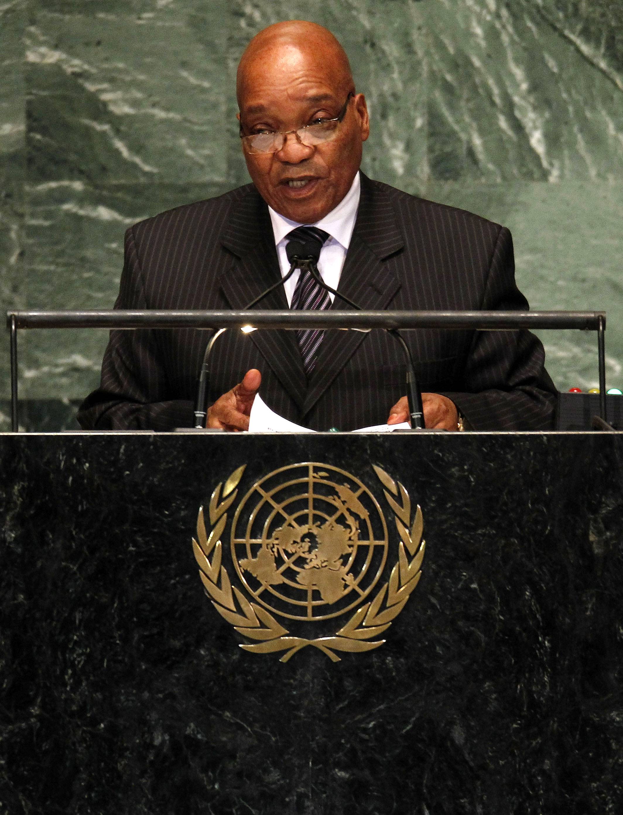 Jacob Zuma, President of South Africa - When Nelson Mandela died last year, Obama was one of many leaders invited to speak at his service. South Africa plays a major political role in Africa. If the U.S can build relations with them, maybe relations with other African nations could be enhanced as well.(Photo: Jeff Zelevansky/Getty Images)