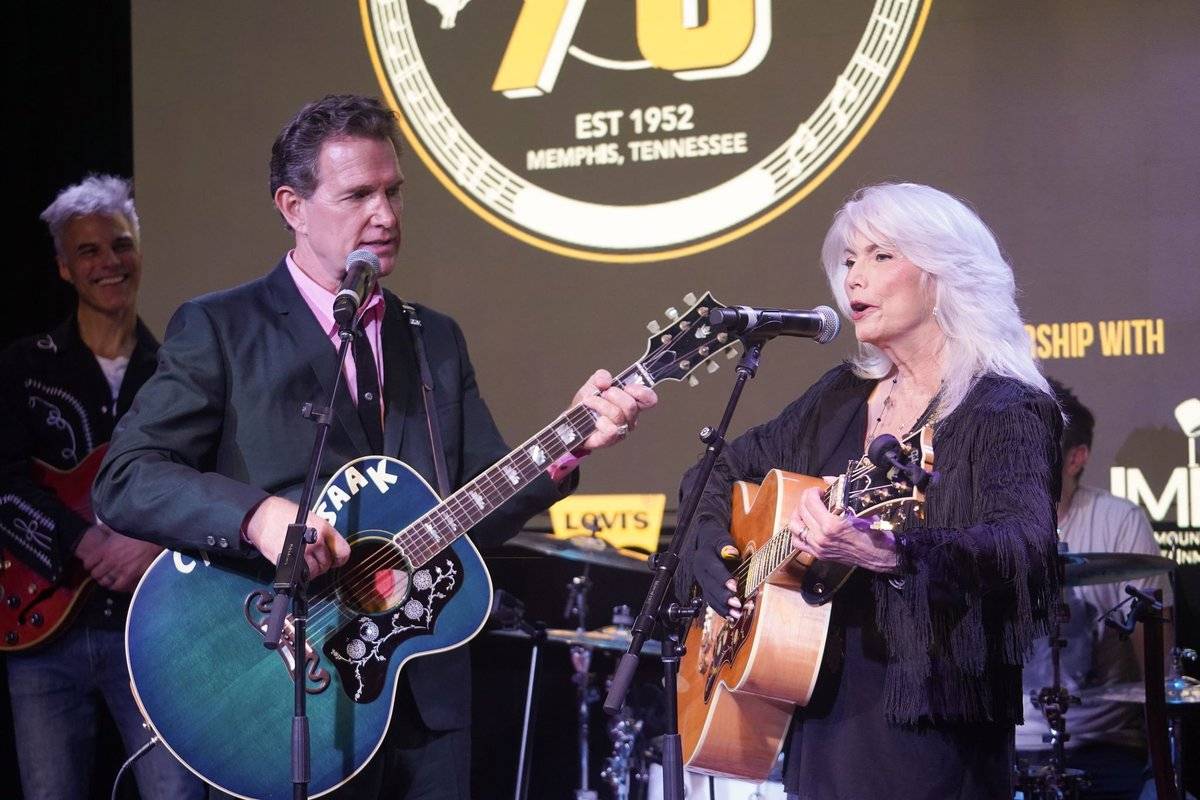 Emmylou Harris Chris Isaak And More Help Celebrate Sun Records 70th