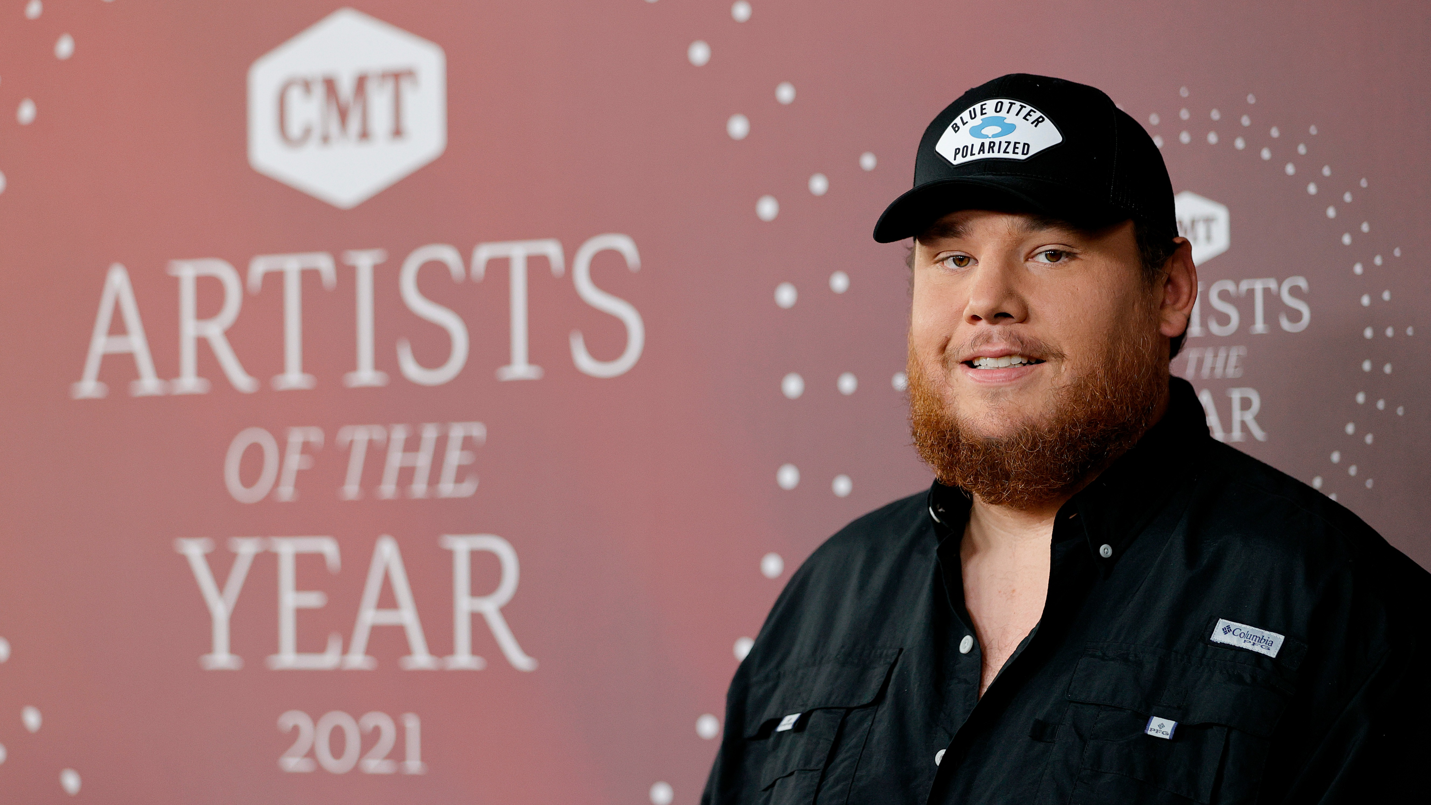 NASHVILLE, TENNESSEE - OCTOBER 13: Luke Combs attends the 2021 CMT Artist of the Year on October 13, 2021 in Nashville, Tennessee. 