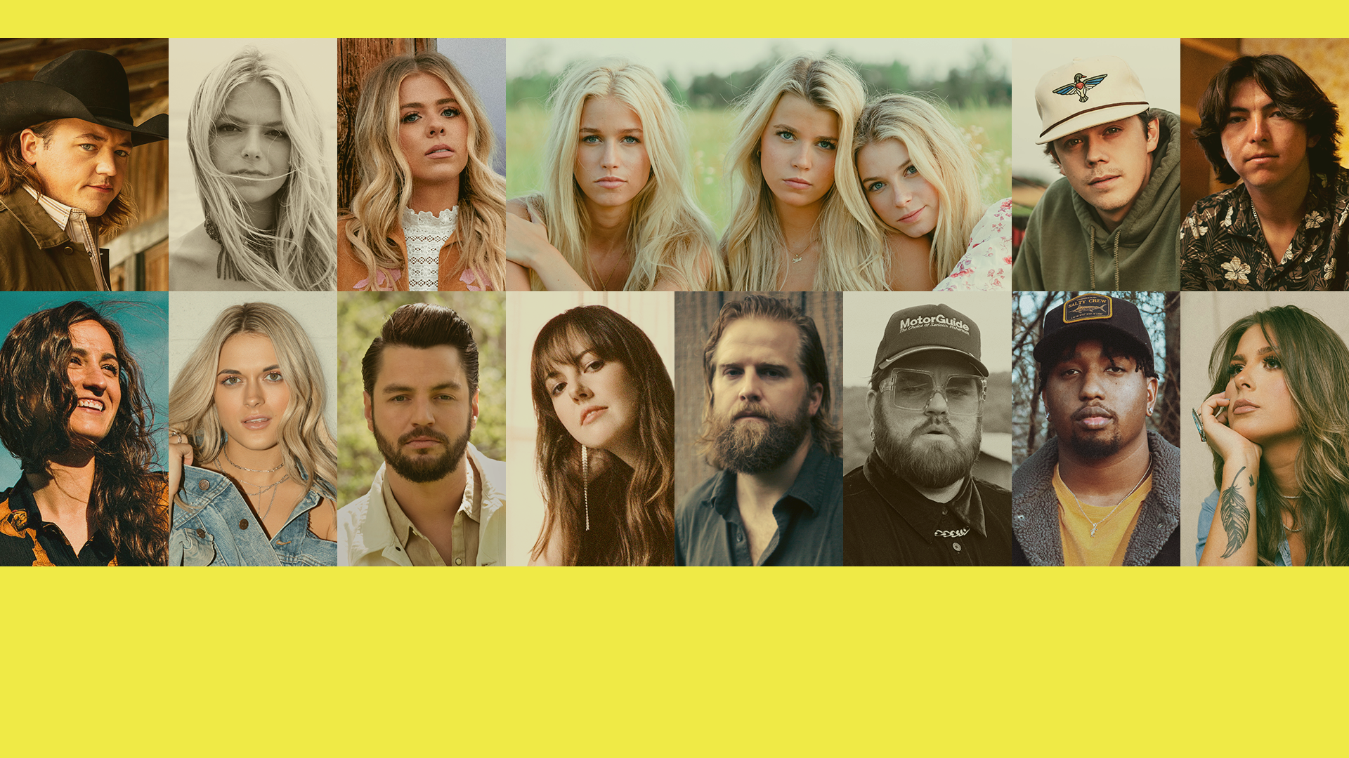 2025 New Country Artists Photos