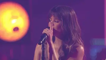 Maren Morris and Ryan Hurd take the stage at the CMT Music Awards 2022 to sing "I Can't Love You Anymore" from Morris's album "Humble Quest."
