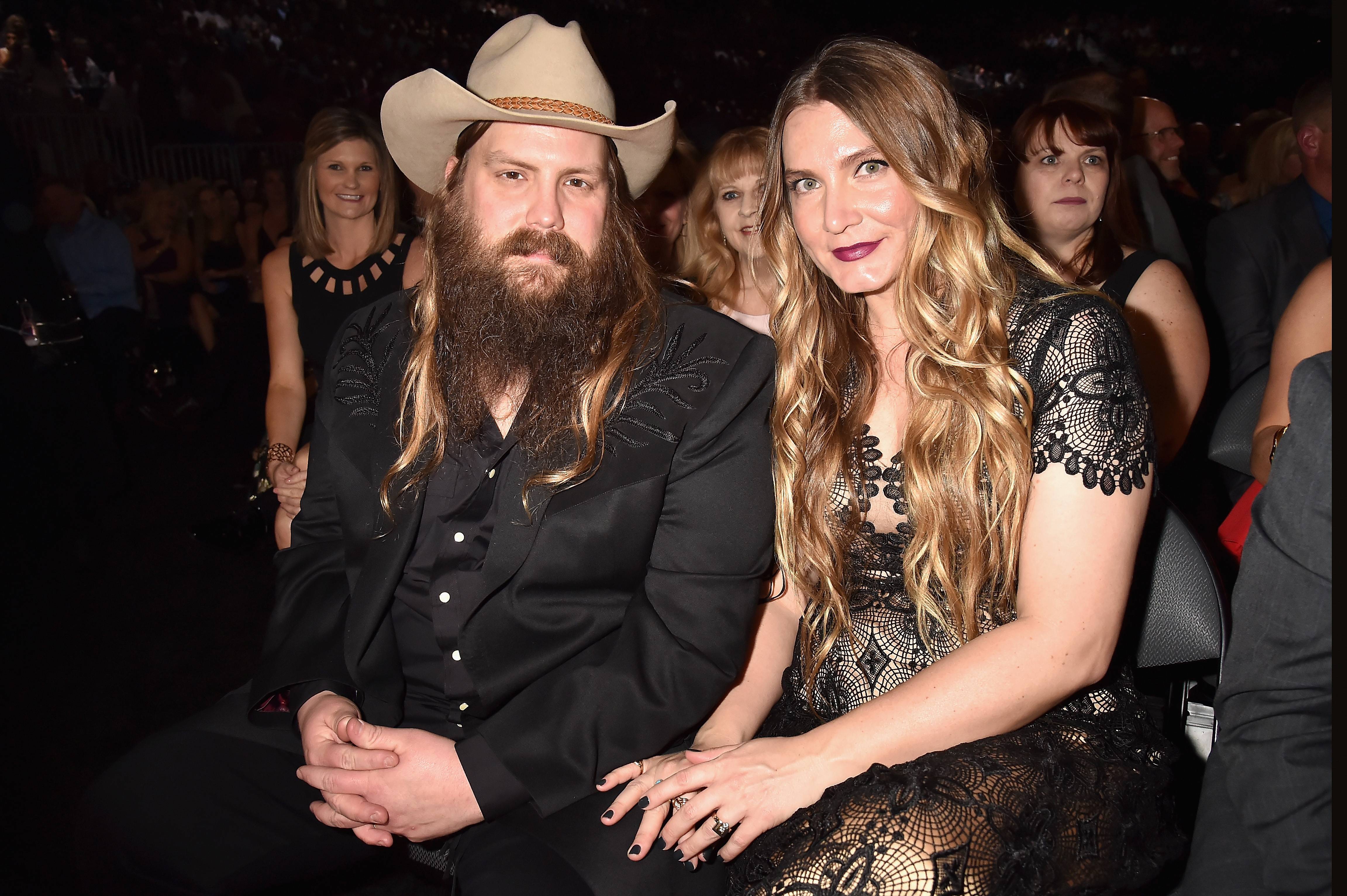 Chris Stapleton's Wife Celebrates His Birthday With Throwback