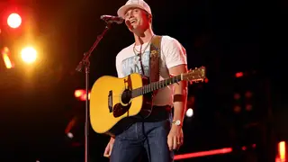 NASHVILLE, TENNESSEE - JUNE 12: Parker McCollum performs during day 4 of CMA Fest 2022 at Nissan Stadium on June 12, 2022 in Nashville, Tennessee. 