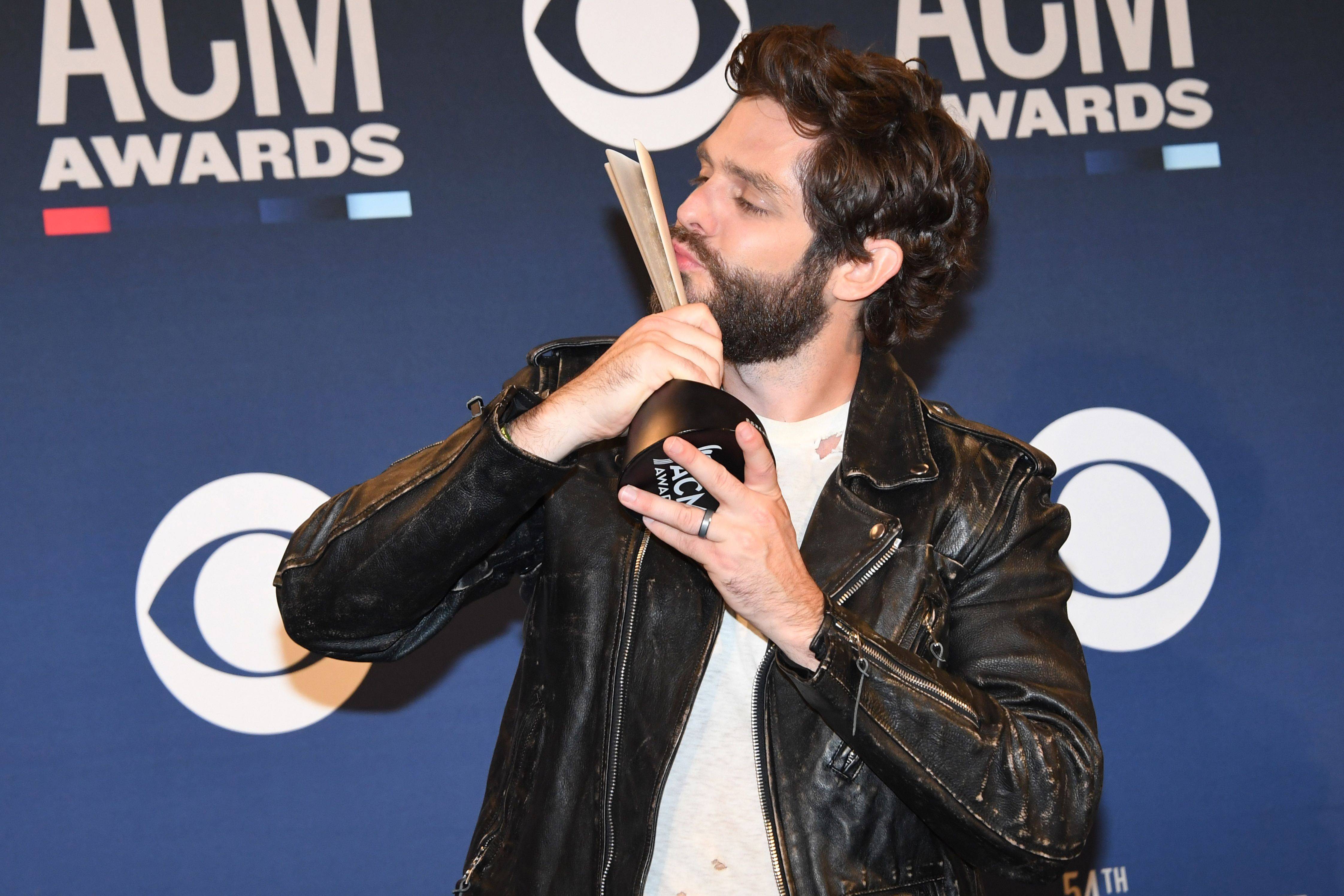 ACM Awards Backstage and Upfront with Thomas Rhett News CMT