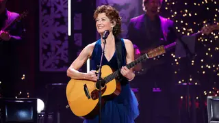 NASHVILLE, TENNESSEE - DECEMBER 13: Amy Grant performs at the Ryman Auditorium on December 13, 2021 in Nashville, Tennessee. 