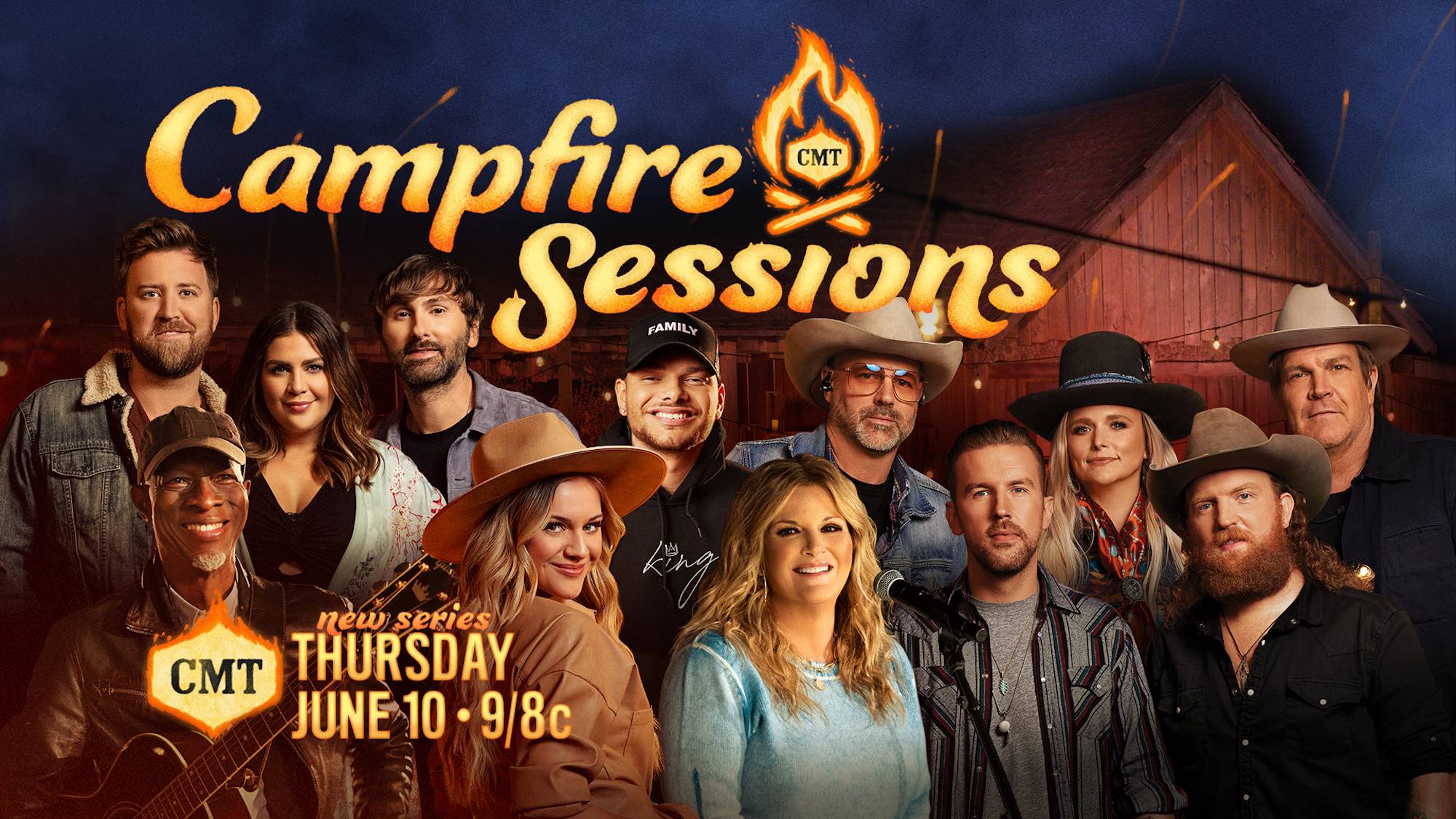 CMT To Premiere AllNew CMT Campfire Sessions Series with Superstar