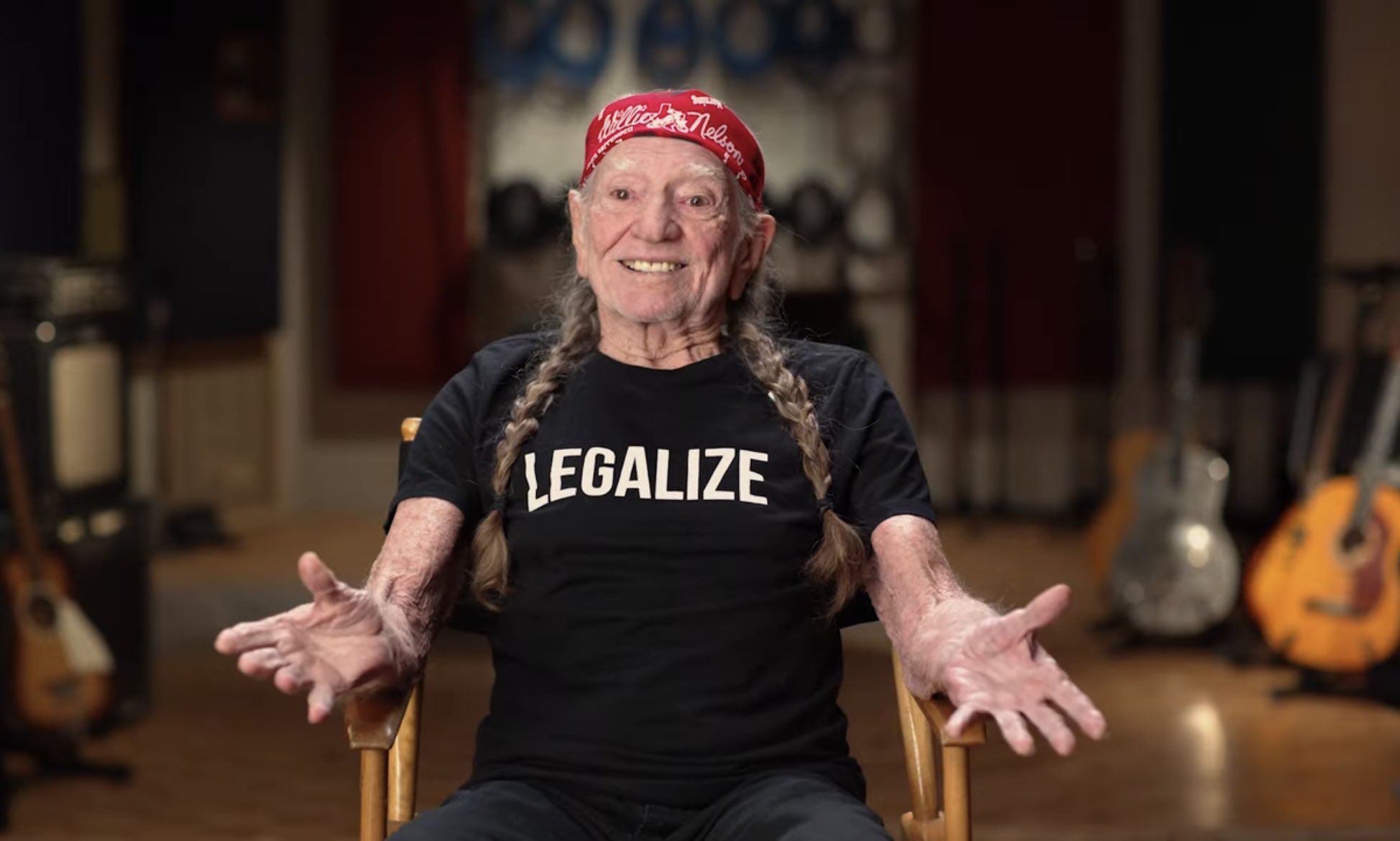 Watch: Willie Nelson Calls To “Legalize Comfort” In Two Super Bowl ...