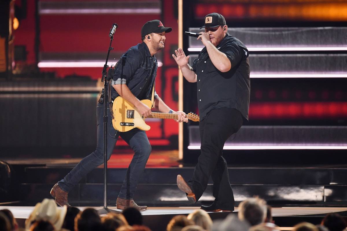 Luke Both Ways Bryan and Combs Crown the Charts News CMT