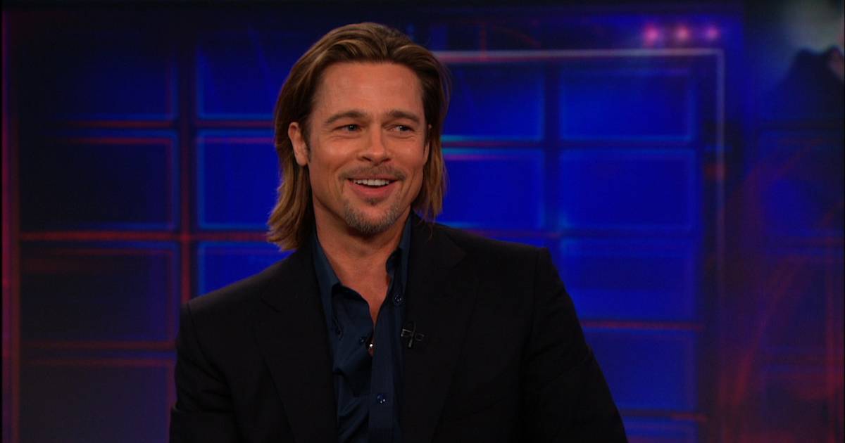 Brad Pitt - The Daily Show with Jon Stewart (Video Clip)