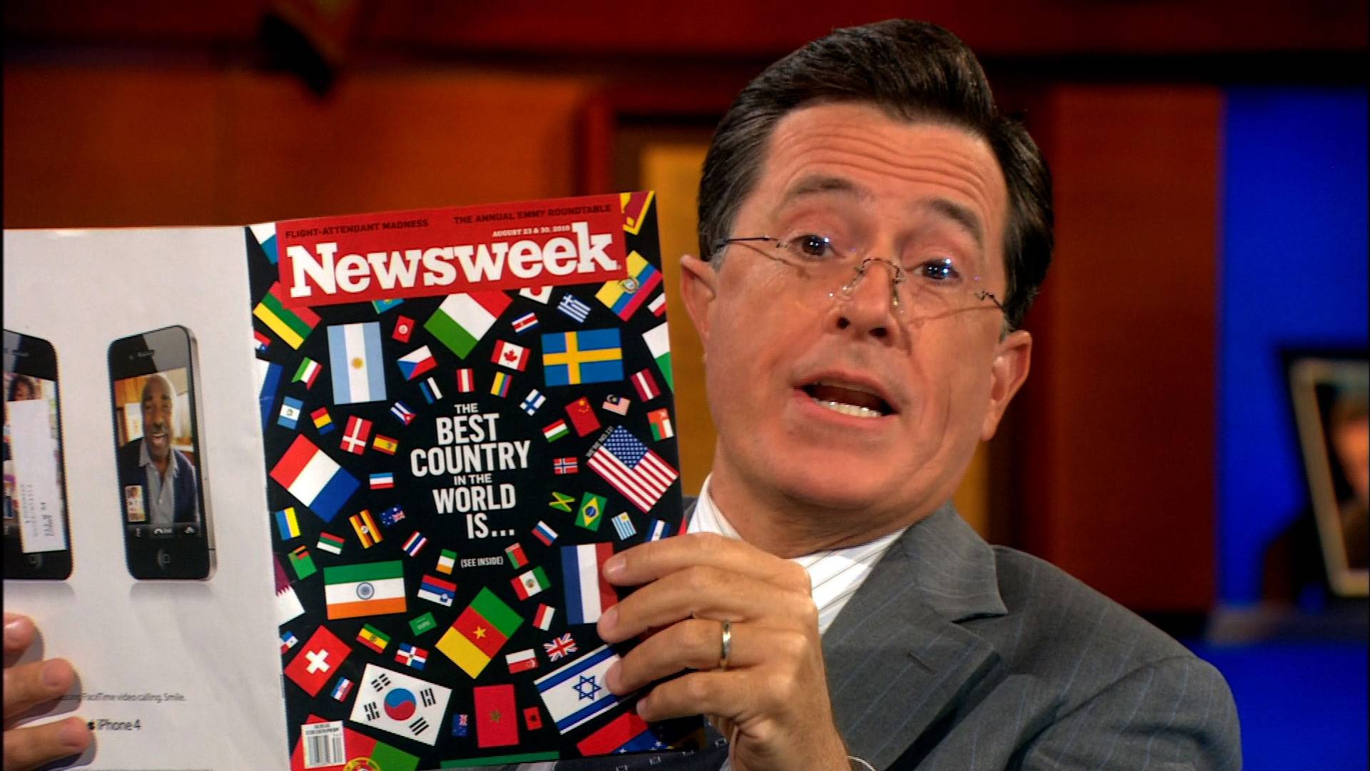 Sign Off Newsweek The Colbert Report Video Clip Comedy Central Us