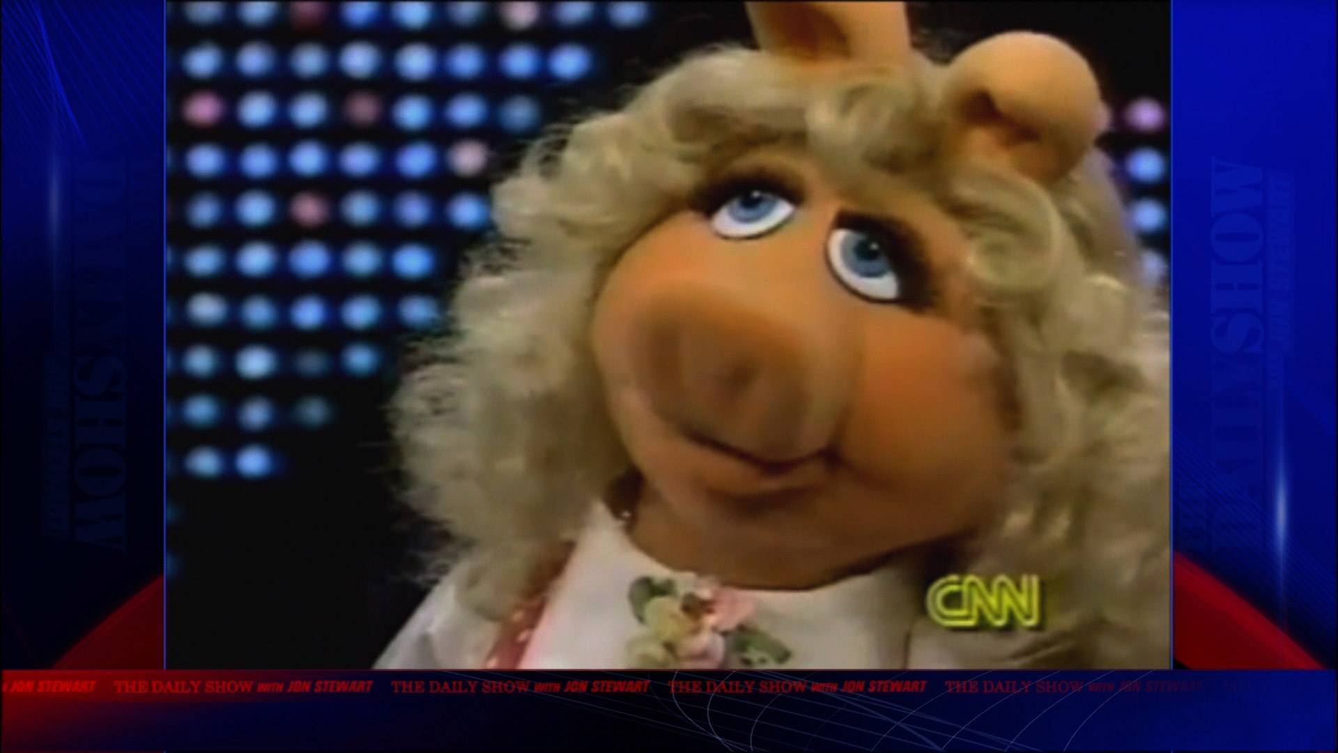 Moment of Zen - Larry King Interviews Miss Piggy - The Daily Show with Jon  Stewart (Video Clip) | Comedy Central US