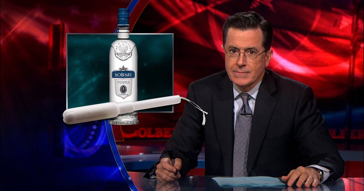Tampons - The Colbert Report Clip) | Central US