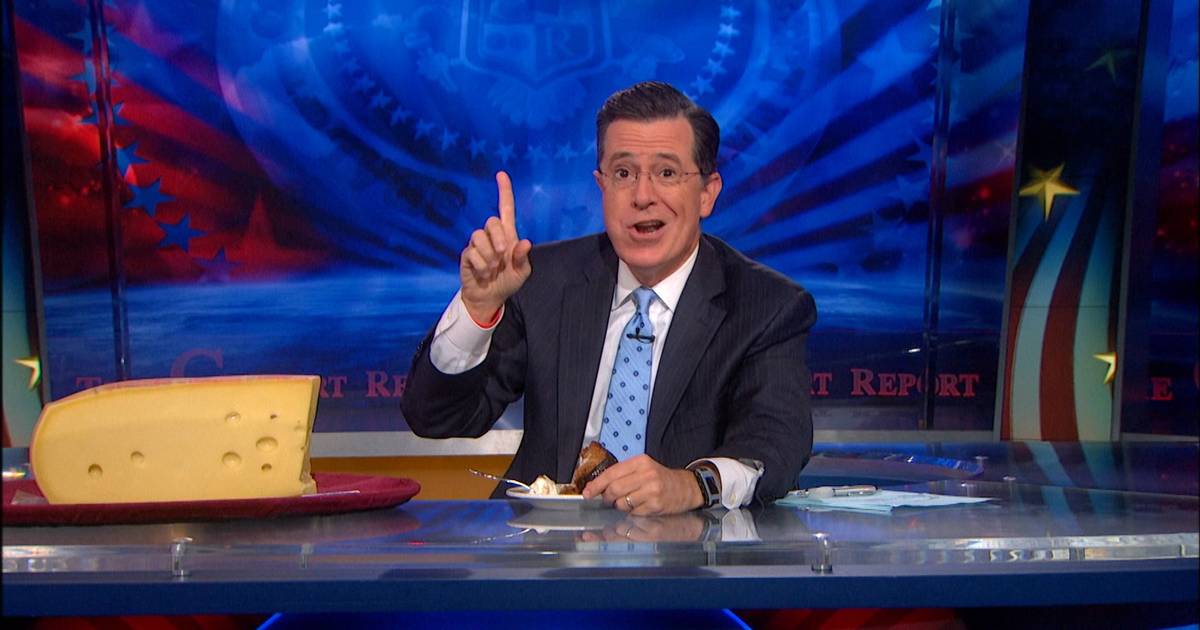 Sign Off - Cake and Cheese - The Colbert Report (Video Clip) | Comedy ...