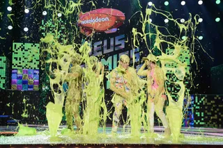 O banho de slime final no João e Melim!