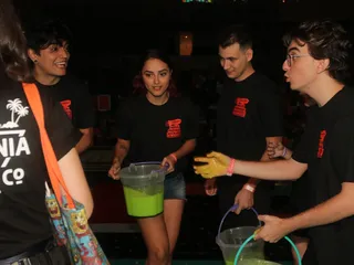 O banho de slime tá chegando!