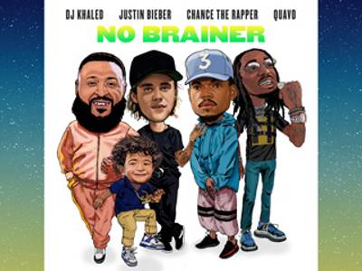 Favoriete Samenwerking: No Brainer (DJ Khaled, featuring Justin Bieber, Chance the Rapper, Quavo)