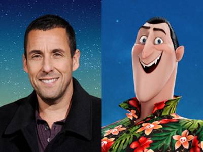Favourite Male Voice From An Animated Movie: Adam Sandler (Dracula, Hotel Transylvania 3: Summer Vacation)
