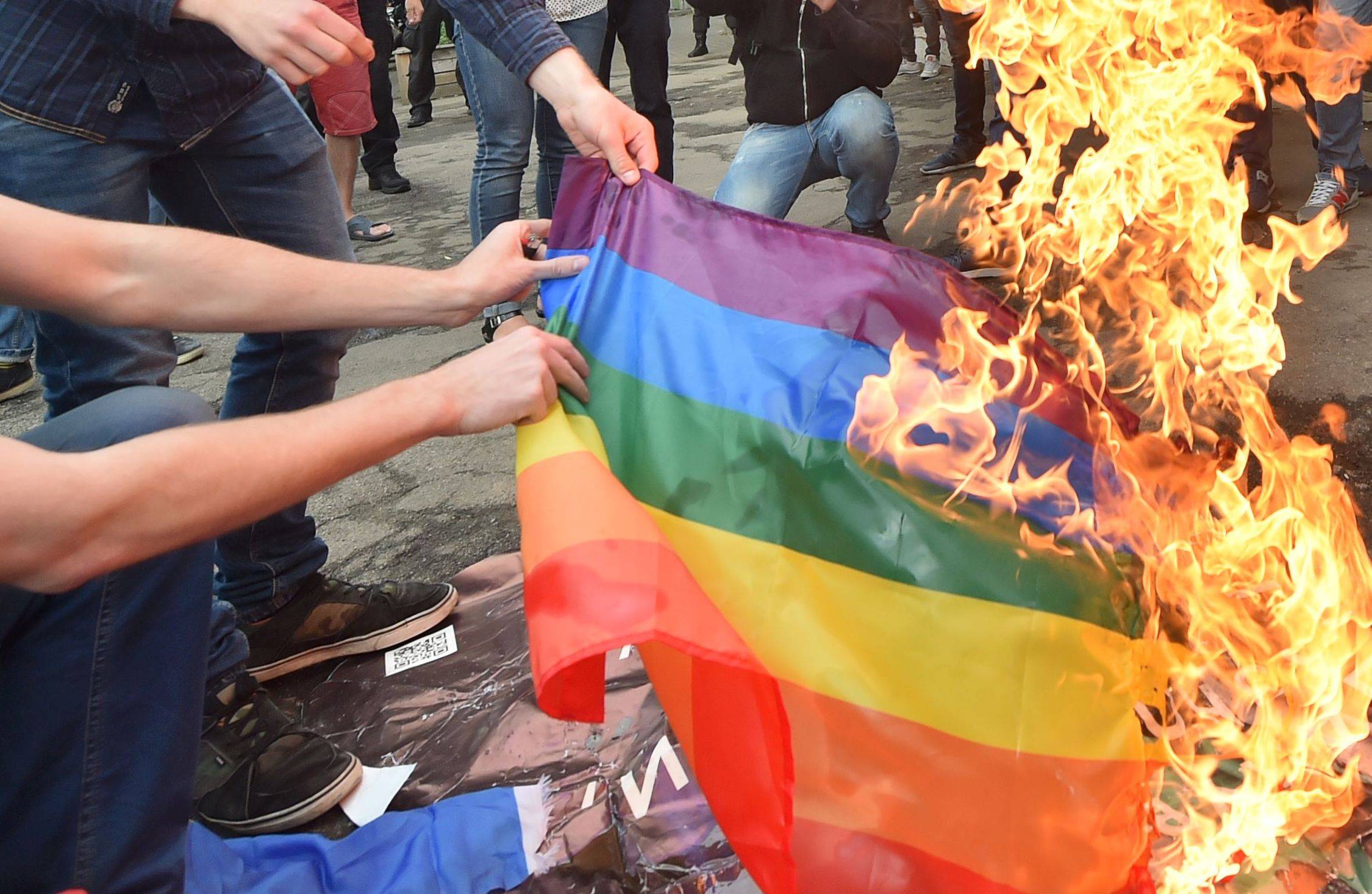 Rainbow Flag Burned At Baltimore Lgbtq Shop Owner Rebranding News Logo Tv