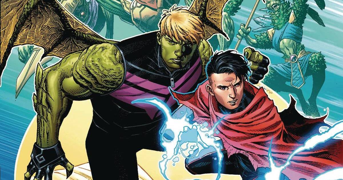 Hulkling and Wiccan Finally Tie the Knot in Marvelous Wedding Ceremony | News | Logo TV