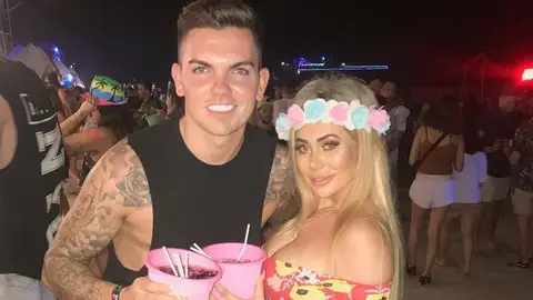 Chloe Ferry and Sam Gowland display their bedroom gymnastics while on holiday in Thailand