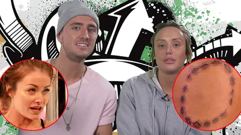 Charlotte Crosby and Stephen Bear react to Jess Impiazzi's new tattoo