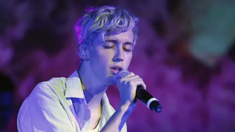Troye Sivan Performing at the 5th Annual Capitol 