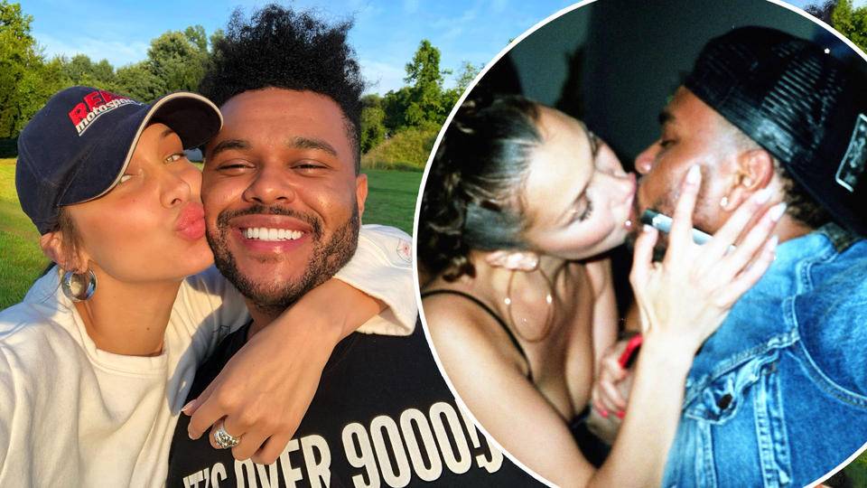 The Weeknd Shares Rare Loved Up Snaps With His 'Angel' Bella Hadid ...