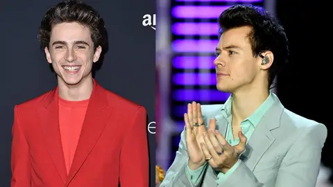 Harry Styles Interviews Timotheé Chalamet And Asks Him About That Peach Scene