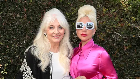 Lady Gaga and Cynthia Germanotta at the Children Mending Hearts Foundation