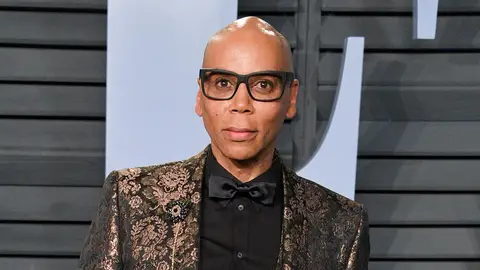 RuPaul at the Vanity Fair Oscars After Party