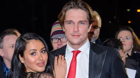 Marnie Simpson and ex boyfriend Lewis Bloor are having the time of their life on holiday