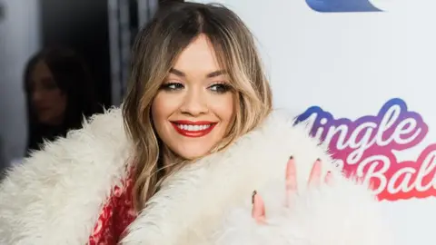Rita Ora attends the Capital FM Jingle Bell Ball with Coca-Cola at The O2 Arena on December 9, 2017 in London, England