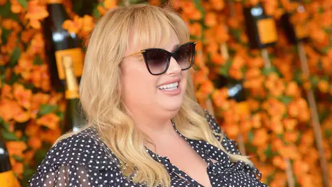 Rebel Wilson arrives at the 9th Annual Veuve Clicquot Polo Classic Los Angeles at Will Rogers State Historic Park.