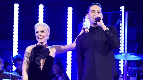 Musical Guest Halsey performs 'Him and I' with G-Eazy in Studio 8H on Saturday, January 13, 2018 