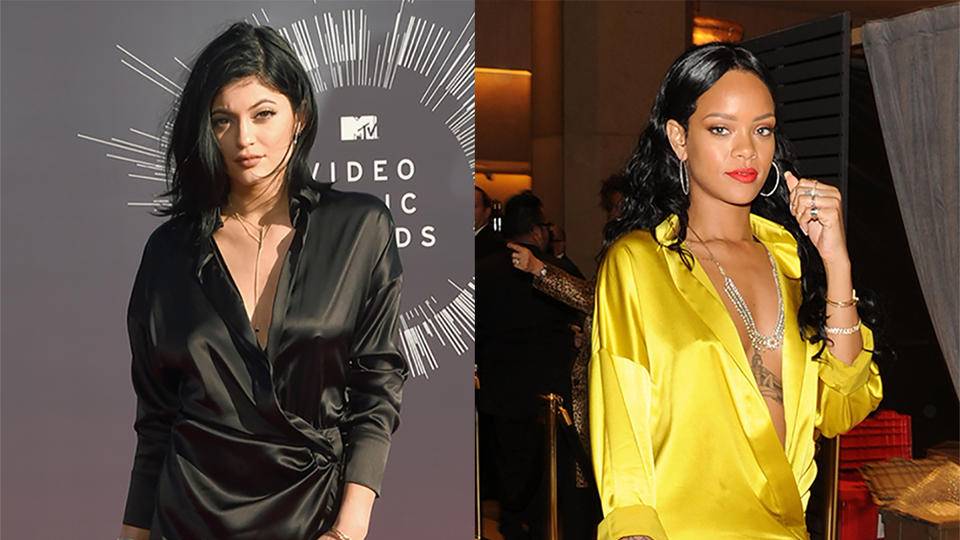 The Internet Is Accusing Kylie Jenner Of Copying Rihanna's Outfits | News |  MTV UK