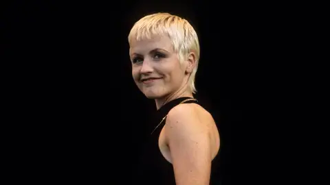 Dolores O'Riordan, Lead Singer of the Limerick Group, The Cranberries on stage in Dublin's Point Depot, 02/06/1995