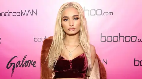 Pia Mia at the boohoo.com LA Pop-up Store Launch Party with Galore Magazine on November 1, 2017 in Los Angeles, California