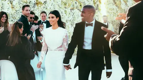 Kim Kardashian and Kanye West get married
