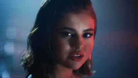 Selena Gomez in the 'Wolves' music video