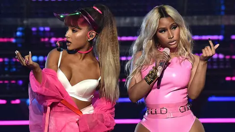 Ariana Grande & Nicki Minaj at the MTV Video Music Awards 2016