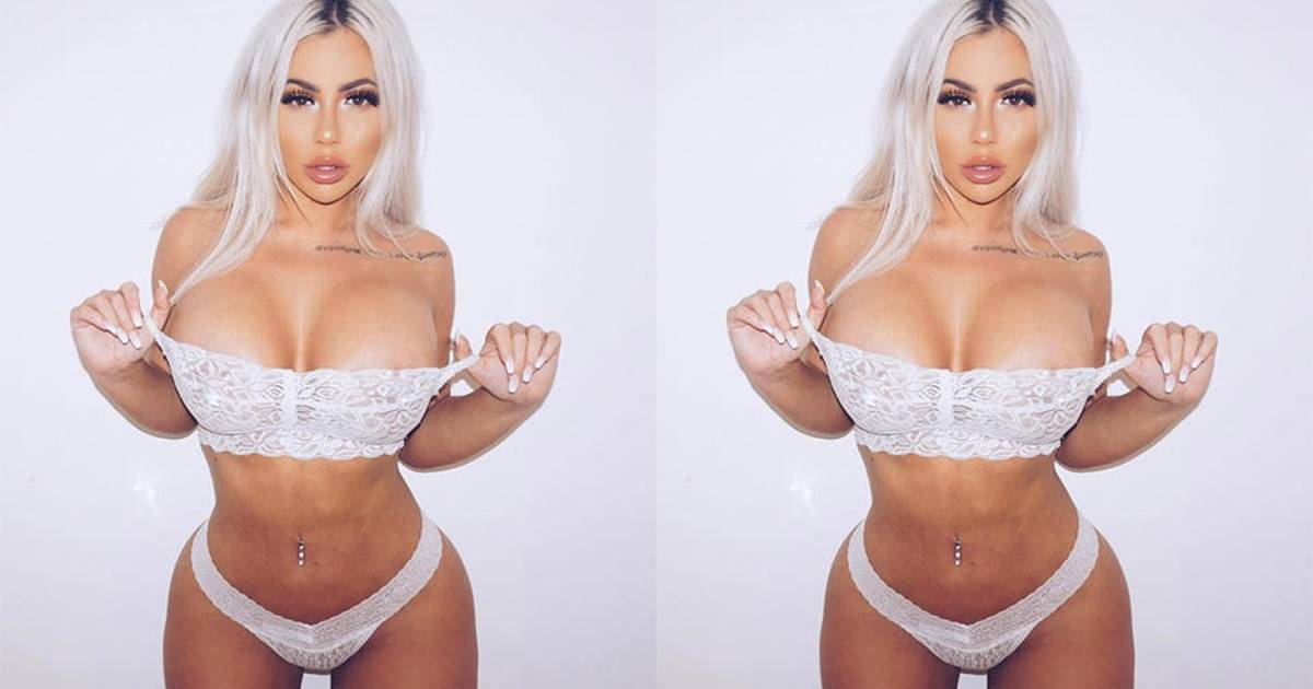 Holly Hagan says 'mammoth' FF breasts made it look like she